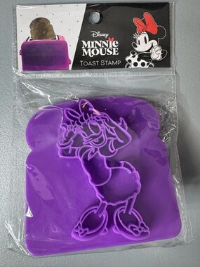 Disney Daisy Duck Purple Toast Mold breakfast toast Minnie mouse Mickey Mouse
